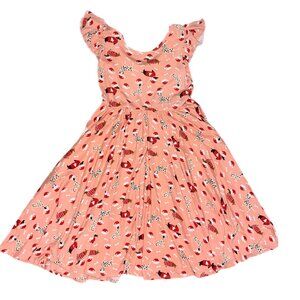 Dot Dot Smile Holiday dress (Santa Dogs)